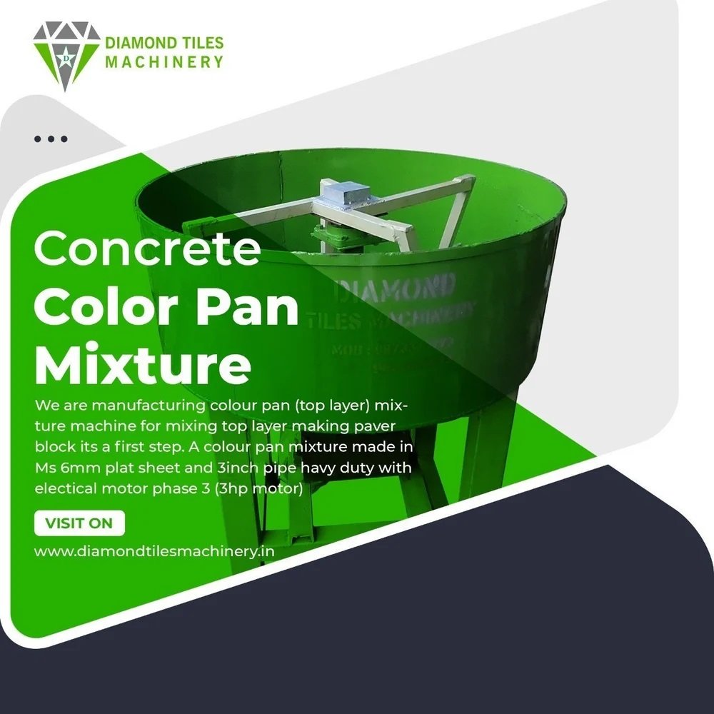 Fly Ash Brick Pan Mixer